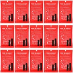 Jerify 15 Pcs Fire Blanket - Fiberglass Emergency Flame Retardant Safety. Fixed Price $77.57.