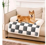 Funny Fuzzy Dog Couch Cover Protector Medium Black Pet Sofa Furniture. Fixed Price $39.99.