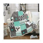 Cow Decor Bedding Throw - Soft Print Queen Size Blanket For Girls &... Fast Ship. Fixed Price $55.99.