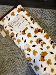 Corgi Fall Autumn Leaves Bandana Dogs White Throw Blanket Plush 50 X 70. Fixed Price $35.00.