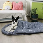 Dog Sleeping Bag Waterproof Warm Packable Bed Mat With Storage For In.... Fixed Price $39.35.