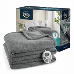 Serta Heated Electric Queen Blanket Soft Warm Fuzzy For Office Couch 1-12. Fixed Price $208.53.