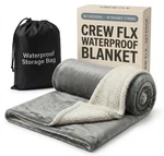 Crew Flx Waterproof Blanket For Bed Intimacy (40" 60" Small), Reversible. Fixed Price $52.33.