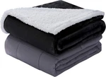 Dream Lab Soft Sherpa Reversible 15LB Weighted Blanket With Removable & Washable. Fixed Price $42.41.