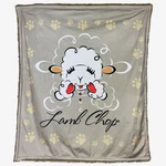 Lamb Chop Blanket Dog Fluffy Fleece Premium Soft Pet Throw. Fixed Price $40.85.