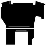 Cab Foam Floor Mat Set Black Fits Case Ih 7110 7120 7130 7140 7150 7230 7240. Fixed Price $161.94.