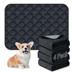 Funfurry Washable Pee Pads For Dogs - 18" X 24" Pack, Dark Grey. Fixed Price $24.53.