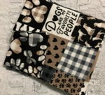 Fleece Blanket New Large 34" X 56" Dogs Are My Favorite People Print. Fixed Price $40.00.