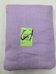 Pottery Barn Kids Cotton Woven Organic Bed Blanket Lavender Full Queen #S4308 Ps. Fixed Price $78.53.