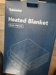 Yokimisu YHB-S72 Heated Blanket Navy Blue X 84 Stay Warm. Fixed Price $25.00.