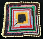 Granny Square Pet Bed Cat Small Dog Blanket Hand Crocheted Colorful Soft Comfy!. Fixed Price $9.99.