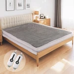 Yakee Electric Mattress Pad Queen Size 60"X80", Dual Control,soft Colar Fleec.... Fixed Price $63.96.