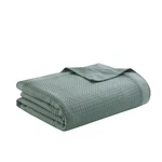 Madison Park 100% Egyptian Cotton Lightweight Summer Blanket, Breathable Waff.... Fixed Price $47.80.