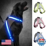 Visinite Led Dog Harness Usb Rechargeable Light Up Vest 2 Illuminate Modes. Fixed Price $53.77.