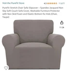 Purefit Chair Stretch Slip On Protecting Cover Pet Protective. Fixed Price $16.99.