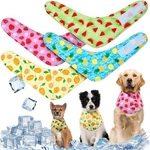 Reginary 4 Pack Dog Cooling Bandanas Summer Ice Neck Wraps. Fixed Price $27.54.