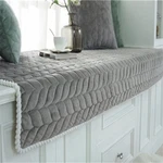 Jeogyong Thick Plush Bay Window Mat Non-slip Crystal Velvet Cushion Pad. Fixed Price $66.30.