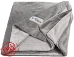 Petfusion Plush Dog Cat Blanket Small Grey. Fixed Price $27.99.