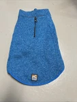Kurgo Sweater Fleece Dog Jacket. Blue. Size Large. Adjustable. Easy On And Off. Fixed Price $10.00.