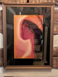 Rabi Khan Limited Framed Signed Print 25"X33. Fixed Price $199.00.