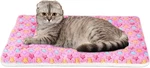 Cat Bed Dog Crate Pad Ultra Soft Pet With Cute Star Print Washable Mat. Fixed Price $29.99.