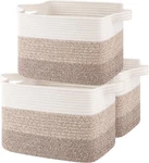 Oiasket Storage Baskets For Organizing, Woven Shelves, Rectangle. Fixed Price $33.13.