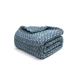 Ynm Velvet Weighted Blanket, Handmade Chunky Knitted Design, Soft Cozy, T.... Fixed Price $218.71.