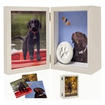 Favonuovy Pet Memorial Picture Frame Shadow Box For Dogs And 5X7, White. Fixed Price $23.23.