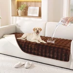 Waterproof Bed Non Slip Couch Covers For Dogs Washable Soft Faux Fu.... Fixed Price $44.40.