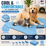 1PC Cooling Mat Summer Pet Cold Bed Ice Pad Blanket For Small Large Dogs. Fixed Price $28.99.