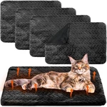 4 Pack Self Warming Cat Bed Mat Heating Pad For Dog Extra Winter Pe.... Fixed Price $41.00.