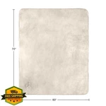 Petmaker Sherpa Dog Blanket 60X70 Cream Reversible Throw. Fixed Price $59.95.