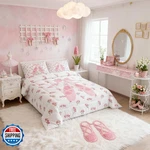 Manfei Ballet Shoes Comforter Set Full Sizeballerinas Princess Girly Kids. Fixed Price $82.48.