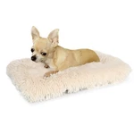 Nononfish Extra Small Dog Crate Bed, 22"X13", Faux Shag Fur, Non-skid Bottom. Fixed Price $25.87.