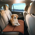 Xuyedoglsh Car Backseat Mat, Comfortable Non-slip 51.2 23.6", Brown. Fixed Price $35.18.