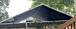Outdoor Dog Kennel Cover Cage 10 X Ft Large Roof Pet House Steel Shade Fence. Fixed Price $108.69.