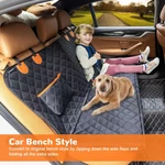 Seat Cover Rear Back Car Pet Dog Travel Waterproof Bench Protector Luxury -black. Fixed Price $14.99.