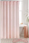 Luxape Bow Shower Curtain, Coquette 72"W 72"L (pack Of 1), Elegant Pink. Fixed Price $31.70.