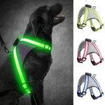 Visinite Led Dog Harness Usb Rechargeable Light Up Vest 2 Illuminate Modes. Fixed Price $52.28.