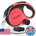 Retractable Dog Leash 26FT Heavy Duty Chew Proof Pet Walking With Poop Bag. Fixed Price $43.81.