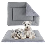 Vetasac Reversible Washable Dog Crate Mat 24X18 Grey Soft Kennel Pad. Fixed Price $23.21.
