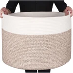 Mintwood Design Extra Large 22 X14 Inches Decorative Woven Cotton Rope Blanke.... Fixed Price $37.17.