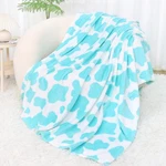 Blue Throw Blanket For Couch Bed, Gifts Women Kids, Soft Fleece .... Fixed Price $18.42.