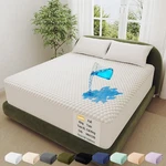 Ohgeni 100% Waterproof Queen Size Mattress Protector,soft Pad, Cooli.... Fixed Price $31.66.