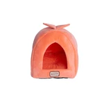 Armarkat Cat Bed Cave Shape 14"L X 12.5"W 15"H Orange/ivory. Fixed Price $45.39.