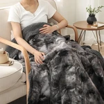 Soypipo Electric Heated Blanket 50"X60" Faux Fur Plush 4 Settings. Fixed Price $68.98.