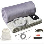 Grounding Blanket, 80"X60", Purple, Indoor&outdoor, Cotton Blend With Silver .... Fixed Price $143.72.