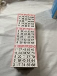 American Games On Pink Bingo Cards 32 Pads Of 25 Sheets Each New. Fixed Price $20.00.