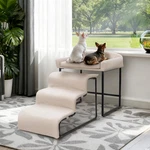 Dog Window Perch With Stairs, Pet Ramp Seat, To Look Out. Fixed Price $153.73.
