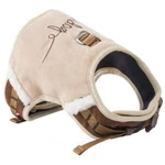 Touchdog Light Brown Fashion Harness Leash, Medium (26- 40-LB). Fixed Price $19.99.